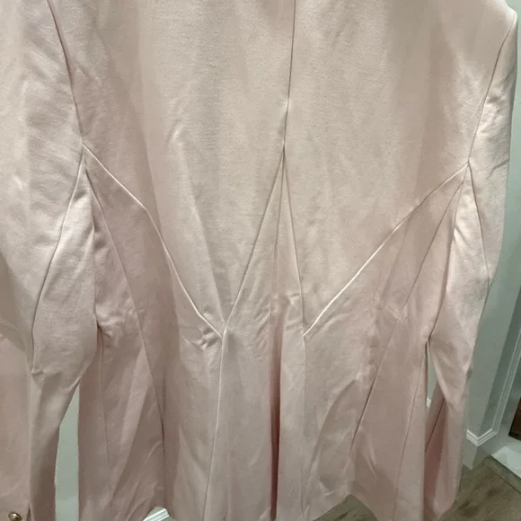Lane Bryant Pink Blazer with Gold Buttons - Picture 7 of 7